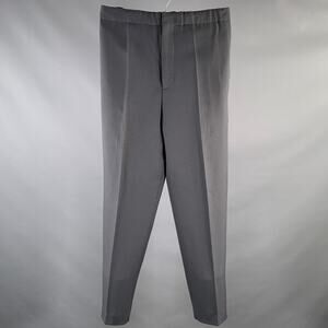 JIL SANDER Size 32 Grey Zip Fly Pants